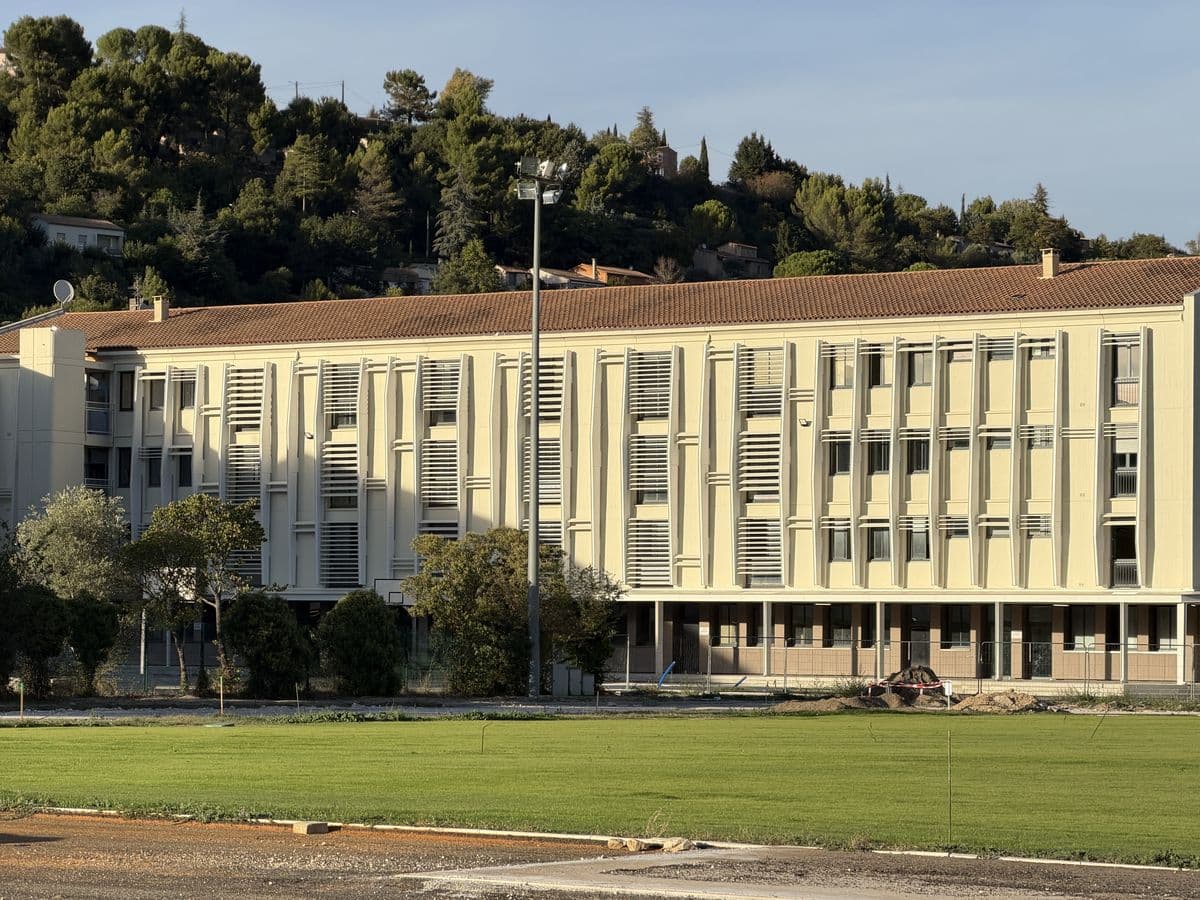 Le lycée Charles de Gaulle d'Apt, refait à neuf